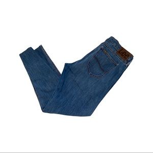 Lee Skinny Cropped Jeans